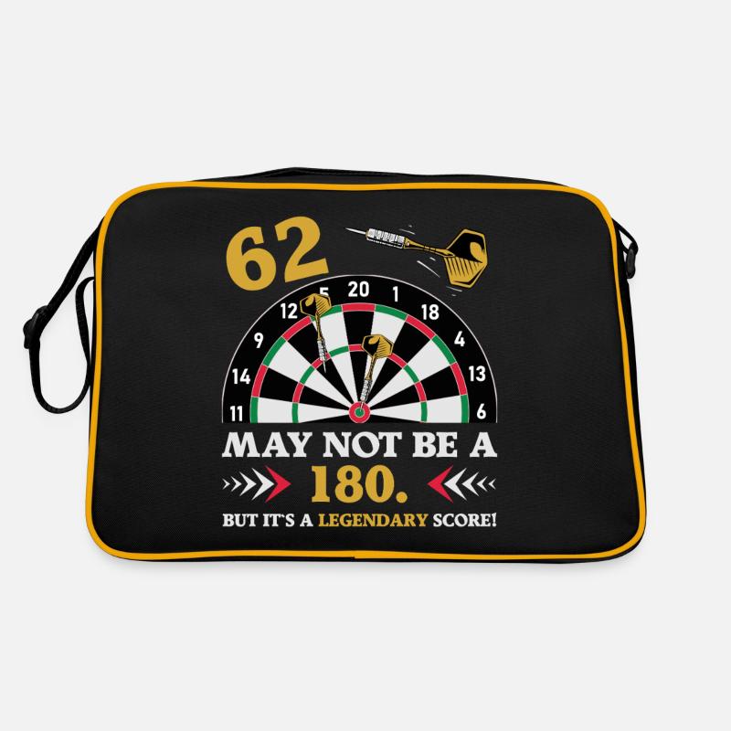 Pas 180 mais un classique : les fléchettes du 62e anniversaire Sac Retro