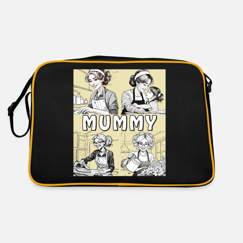 FRAU HAUSARBEIT MUMMY Retro Tasche