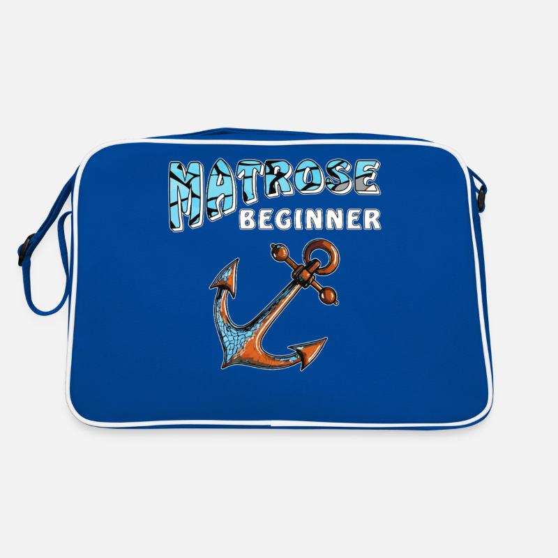 SHIP ANCHOR SAILOR BEGINNER Retro Bag
