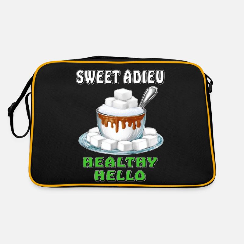 SUGAR SWEET ADIEU HEALTHY HELLO Retro Bag