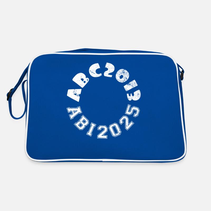 ABC 2013 - Abi 2025 - Abitur - Spruch Retro Tasche