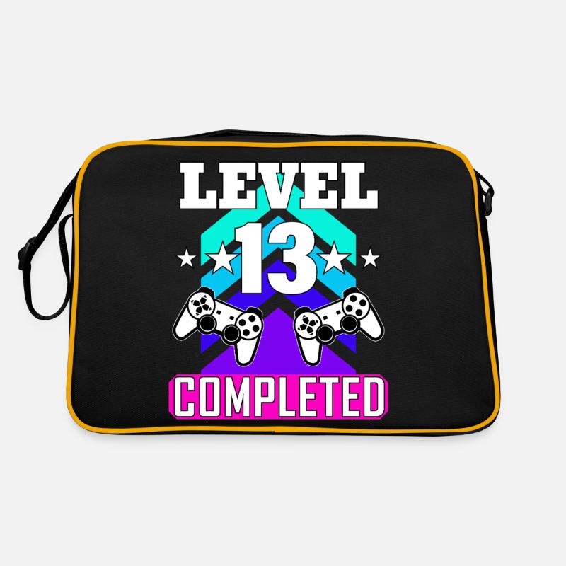 13 geburtstag Retro Tasche