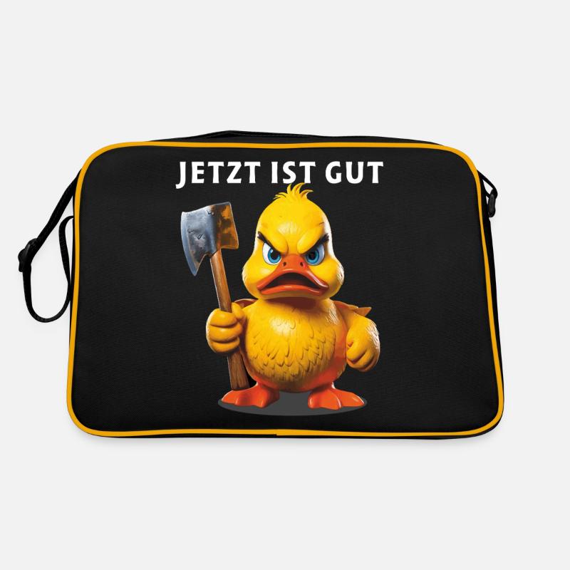 DUCK HATCHET NOW IS GOOD Retro Bag