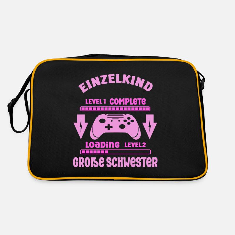 Einzelkind Complete - Loading Große Schwester 2026 Retro Tasche