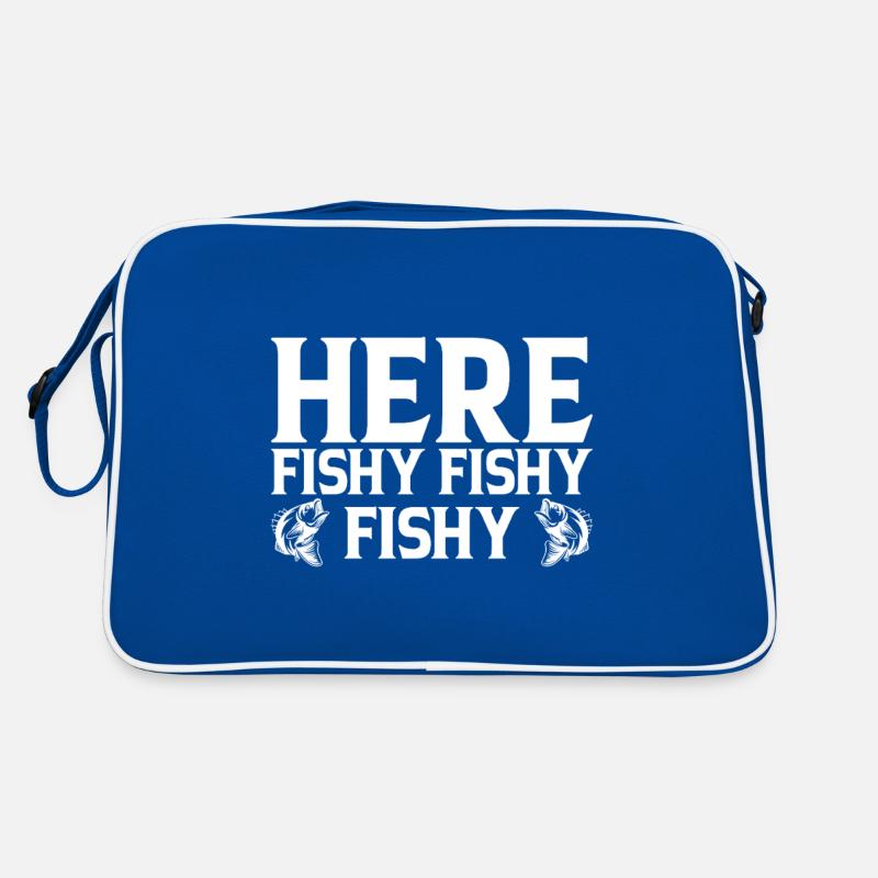 Here Fishy Fishy Fishy Retro Tasche