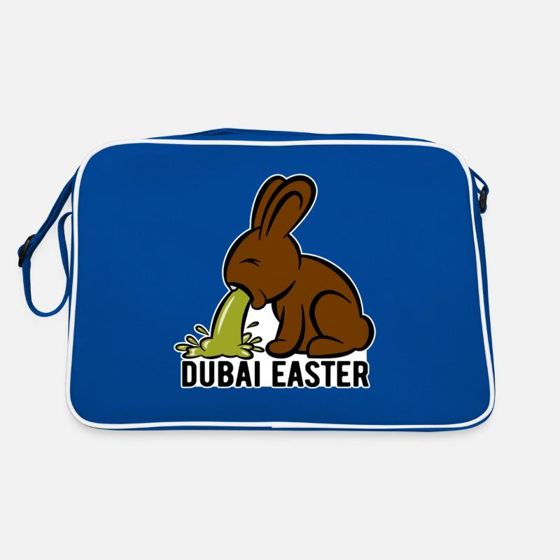 Easter Bunny Puking - Dubai Easter - Easter Retro Bag