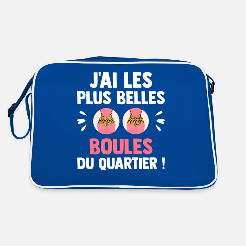 Humour Pétanque Les Plus Belles Boules De Pétanque Sac Retro