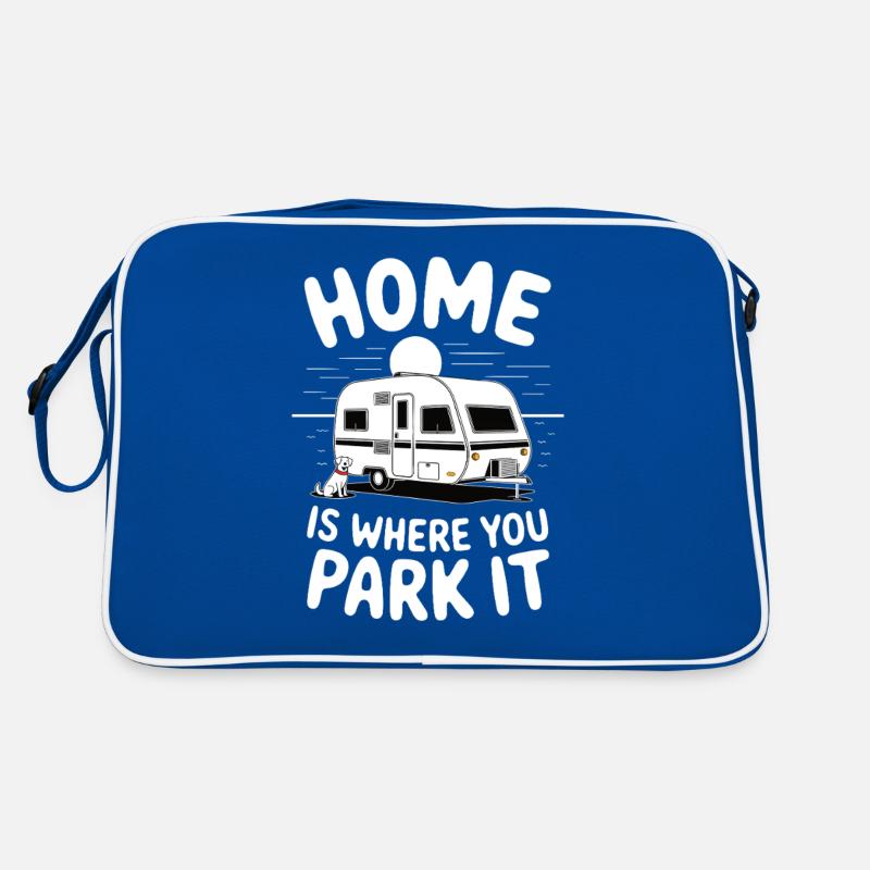 La maison, c’est là où vous la garez Sac Retro