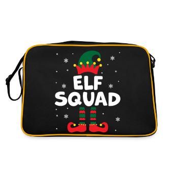 eleven squad artboard 1 - Retro Bag - black/gold - Back