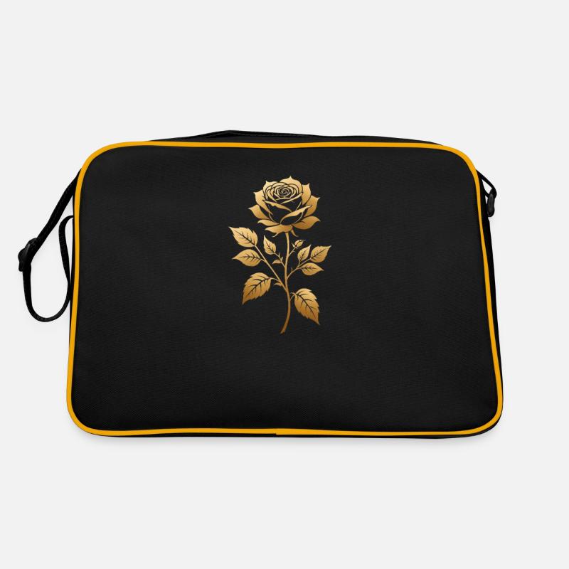 Or Rose Élégance Sac Retro