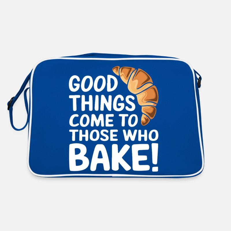 Gutes wird zu denen, die backen! Retro Tasche
