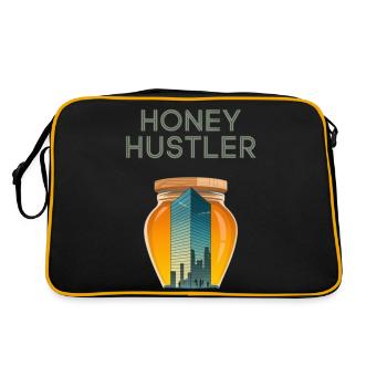 Honey Hustler Conception du paysage urbain - Sac Retro - noir/or - Dos
