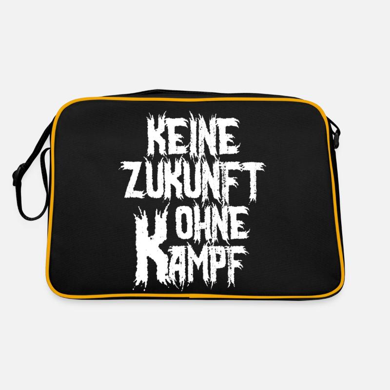 Pas d’avenir sans lutte - Motivation et protestation Sac Retro