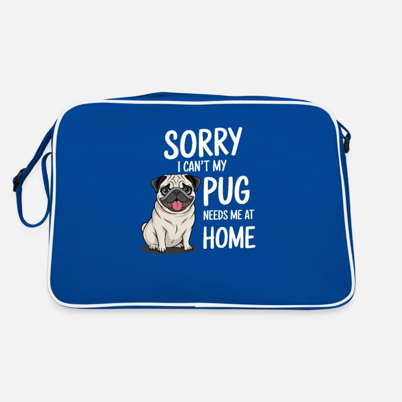 sorry i can t my pug needs me at Home Retro Bag