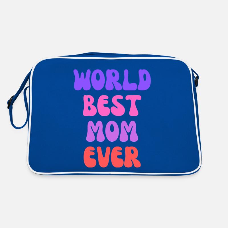 World’s Best Mom Ever Retro Bag