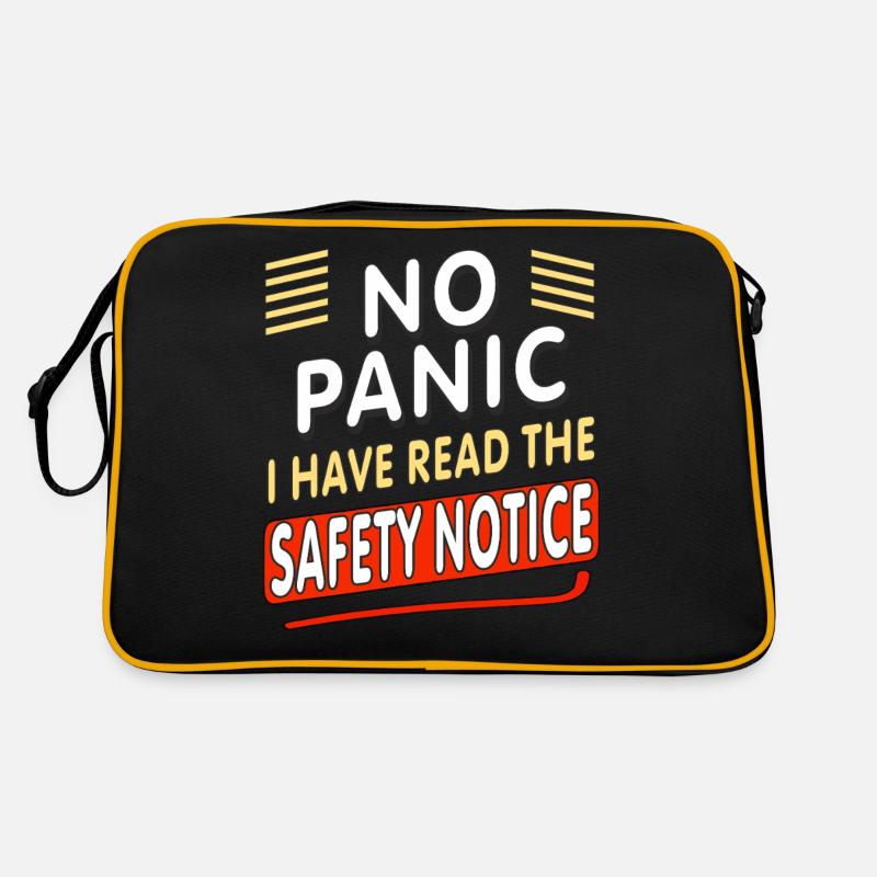 Pas de panique Sac Retro