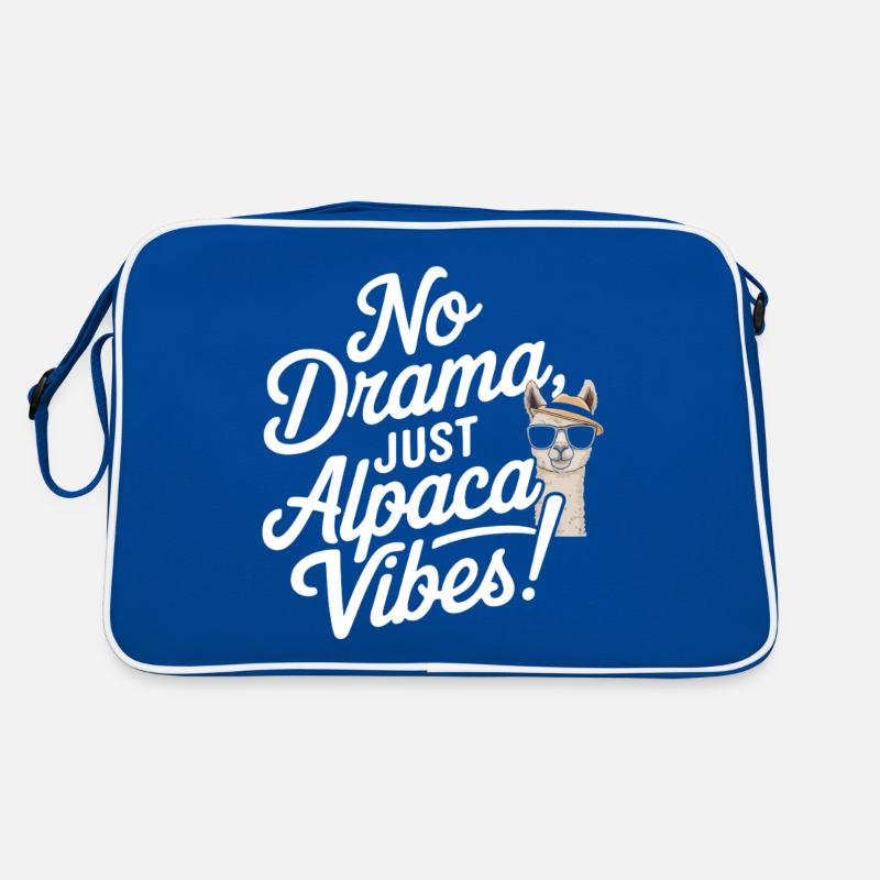 No drama, just alpaca vibes! Retro Bag