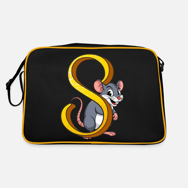 LETTRE S Sac Retro