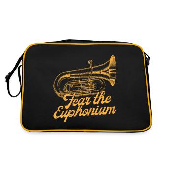 Euphonium Fear The Euphonium Baritone Marching - Retro Bag - black/gold - Back
