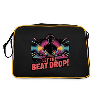LAISSEZ TOMBER LE BATTEMENT - Sac Retro - noir/or - Dos