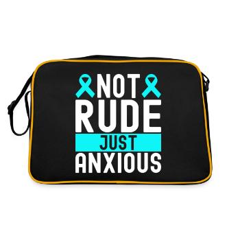 Trouble anxieux Trouble anxieux - Sac Retro - noir/or - Dos