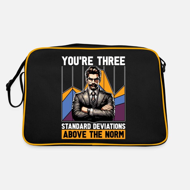 Statistician You're Three Standard Data Analyst Retro Tasche