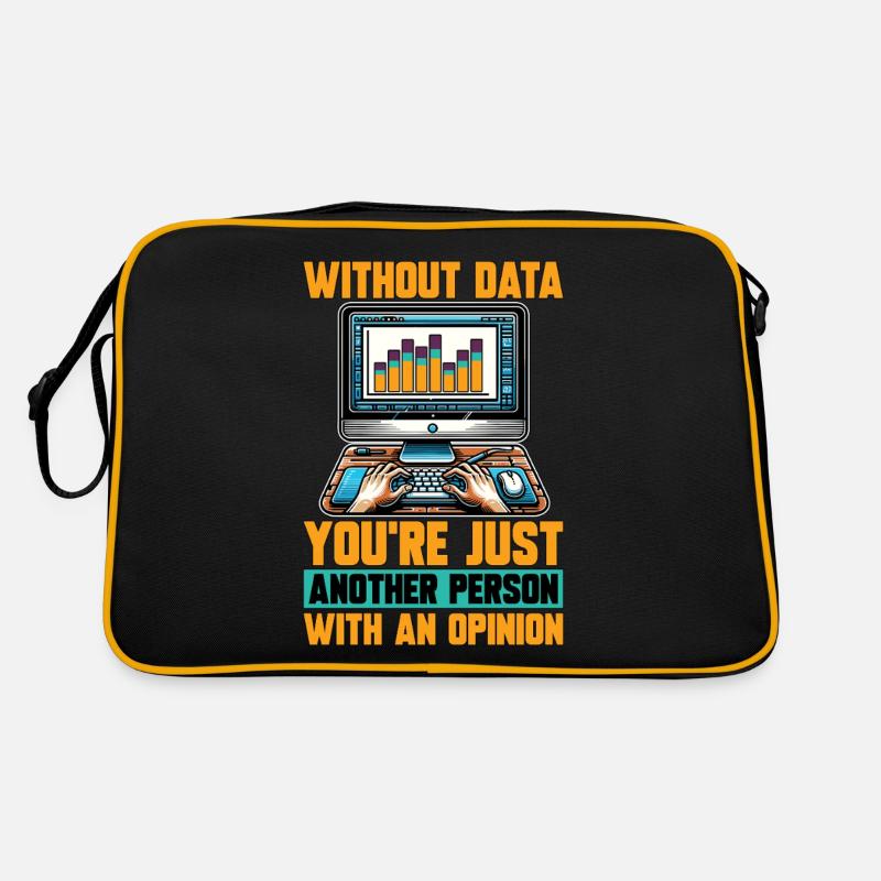 Statisticien Sans données, vous n’êtes qu’un analyste de données Sac Retro