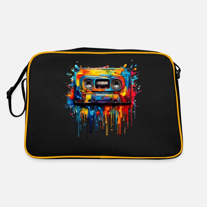 Music cassette Retro Bag