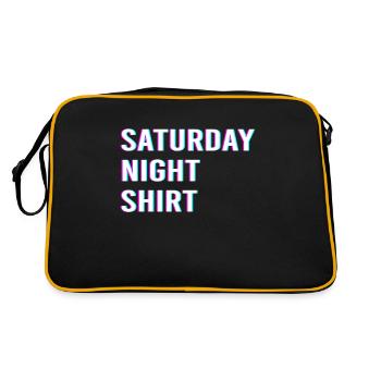 Samedi soir - Sac Retro - noir/or - Dos