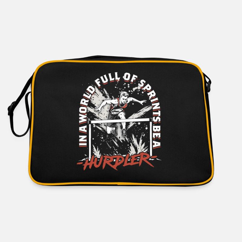 Hurdles Be A Hurdler Retro Bag