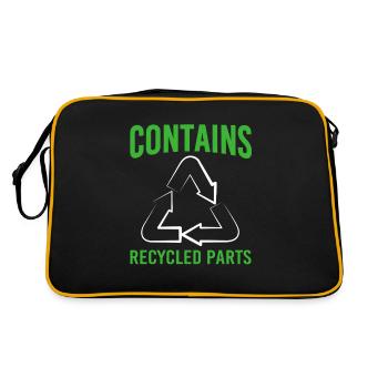Organ Donor Liver Organ Donor Liver Donation - Retro Bag - black/gold - Back
