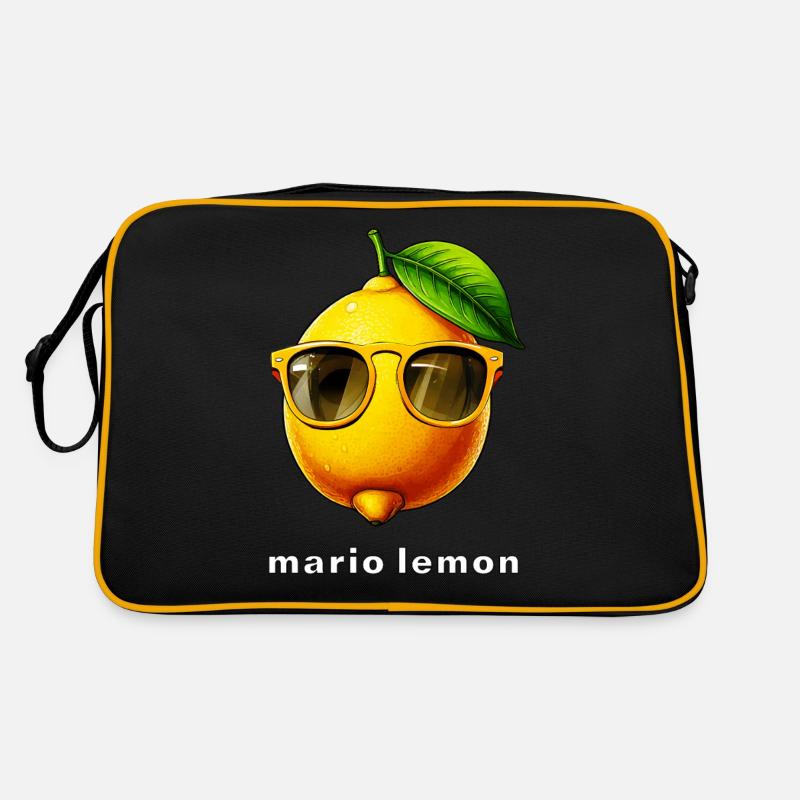 ZITRONE mario lemon Retro Tasche