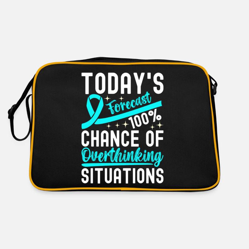 Angststörung Anxiety disorder Retro Tasche