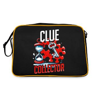Escape Room Clue Collector - Retro Bag - black/gold - Back