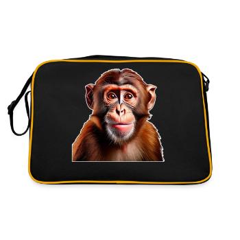 Monkey - Retro Bag - black/gold - Back