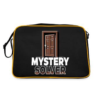 Escape Room Mystery Solver - Retro Bag - black/gold - Back