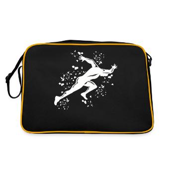 Sprinter Colorsplash Sprintender Sprint - Sac Retro - noir/or - Dos