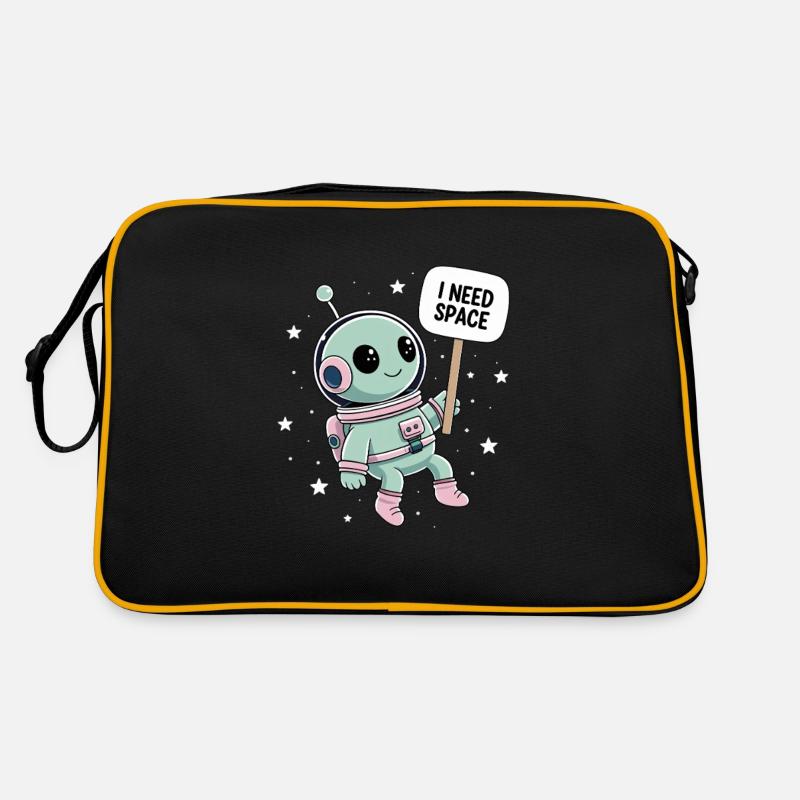 J’ai besoin d’espace – Astronaute mignon dans l’espace Sac Retro