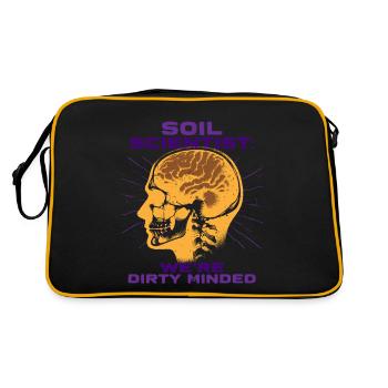 Science du sol Nous sommes sales d’ - Sac Retro - noir/or - Dos