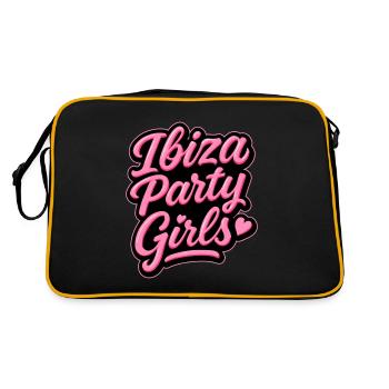 Fêtardes d’Ibiza - Sac Retro - noir/or - Dos