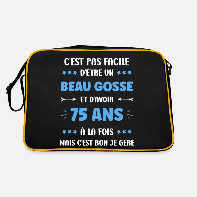 75 ANS Sac Retro