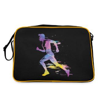 Sprinter Colorsplash Sprintender Sprint - Sac Retro - noir/or - Dos
