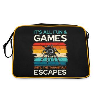 C’est tout le plaisir Tarentule araignée - Sac Retro - noir/or - Dos