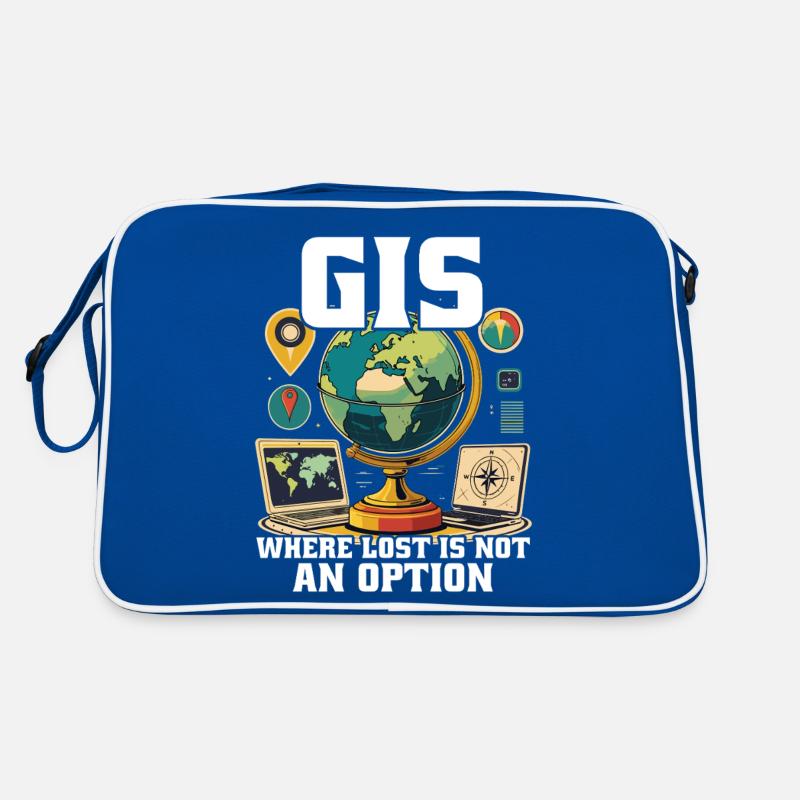 Geografische Informationssysteme Retro Tasche