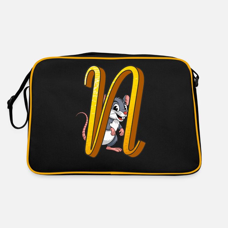 LETTRE N Sac Retro