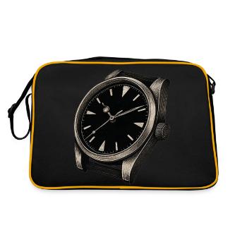 An old wristwatch with patina on the dial - Retro Bag - black/gold - Back