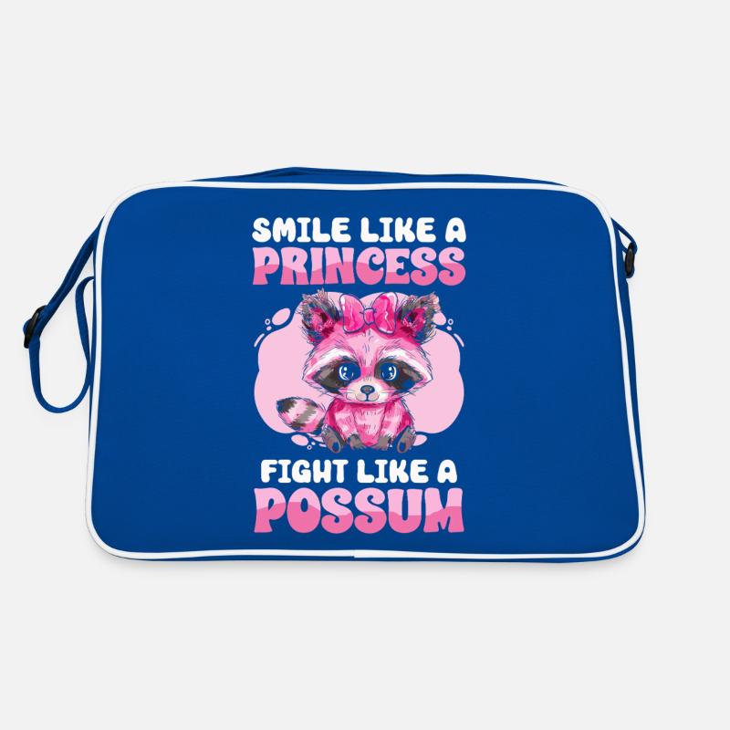 Funny Cute Wild Raccoon Meme Retro Bag