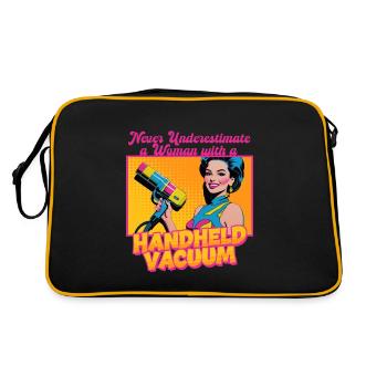 Vacuuming Household Housekeeper - Retro Bag - black/gold - Back