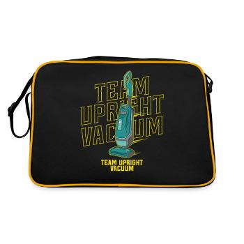 Vacuuming Household Team Upright Vacuum - Retro Bag - black/gold - Back