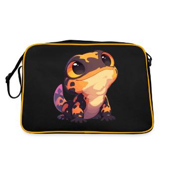 Salamanders Salamander - Retro Bag - black/gold - Back